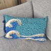 Japanese Wave - Needlepoint Tapestry Canvas
