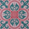 Persian Tile: Dawn - Needlepoint Tapestry Canvas