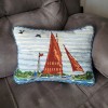 Zulu Skiff - Needlepoint Tapestry Canvas