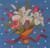 Bouquet - Needlepoint Tapestry Canvas