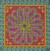 Small Pashtun Tile - Needlepoint Tapestry Canvas