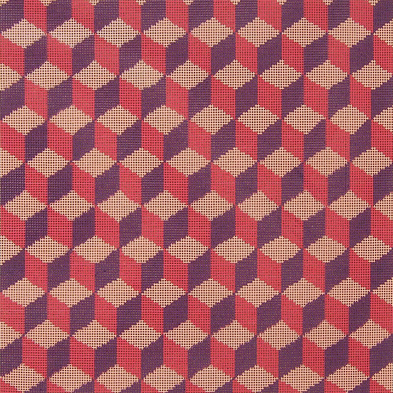 Barmy Blocks (Pink Version) - Needlepoint Tapestry Canvas