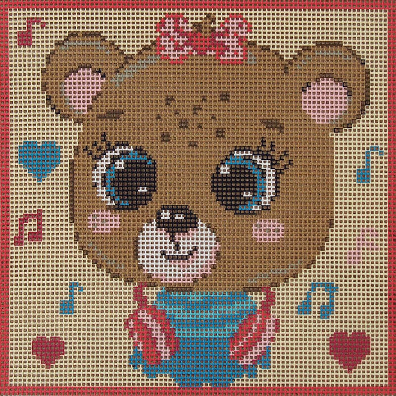 ES Lily Bear - Needlepoint Tapestry Canvas