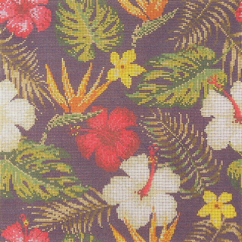 Typically Tropical - Needlepoint Tapestry Canvas