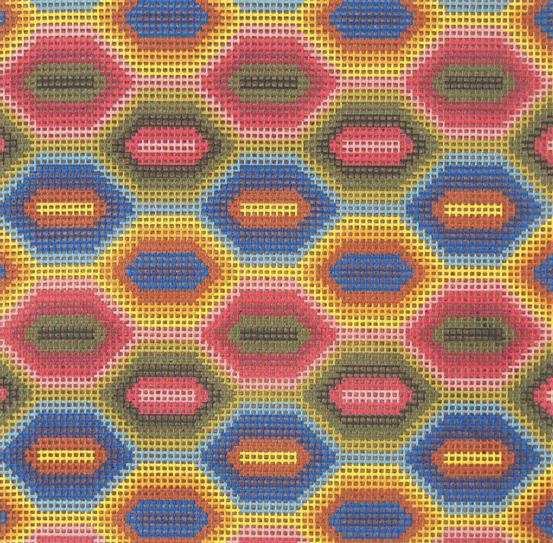 ES Lozenge Needlepoint Tapestry Design