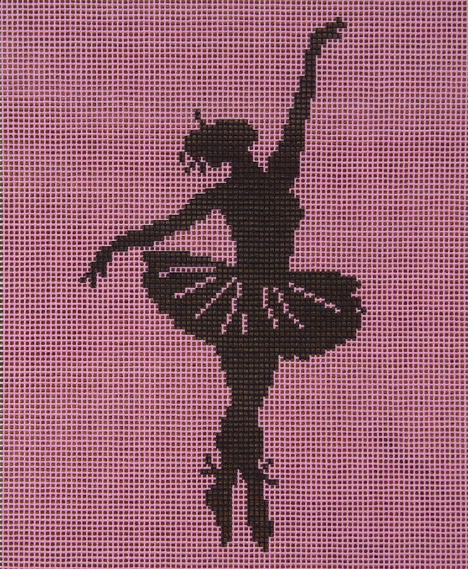 Pirouette - Needlepoint Tapestry Canvas